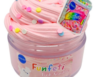 Funfetti Frosting Scented Butter Slime