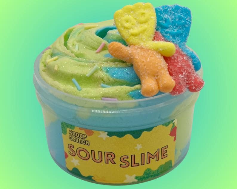 Saurer Slime Duftender DIY Cloud Cream Slime Snoop Crunch