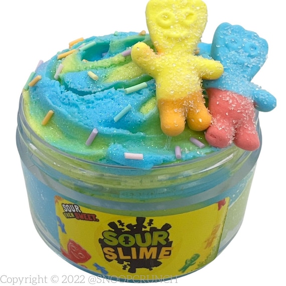 Sour Slime Scented DIY Clay Slime