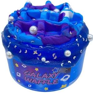 Galaxy Waffle Unscented DIY Clay Slime