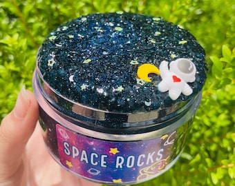 Space Rocks Scented Crunchy Bingsu Slime Snoop Crunch