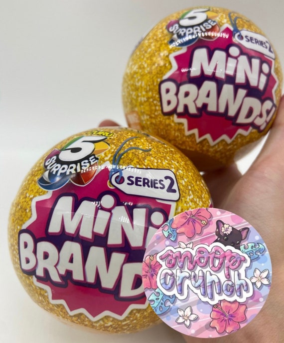 Zuru 5 Surprise Mini Brands Series 2 Toy Etsy