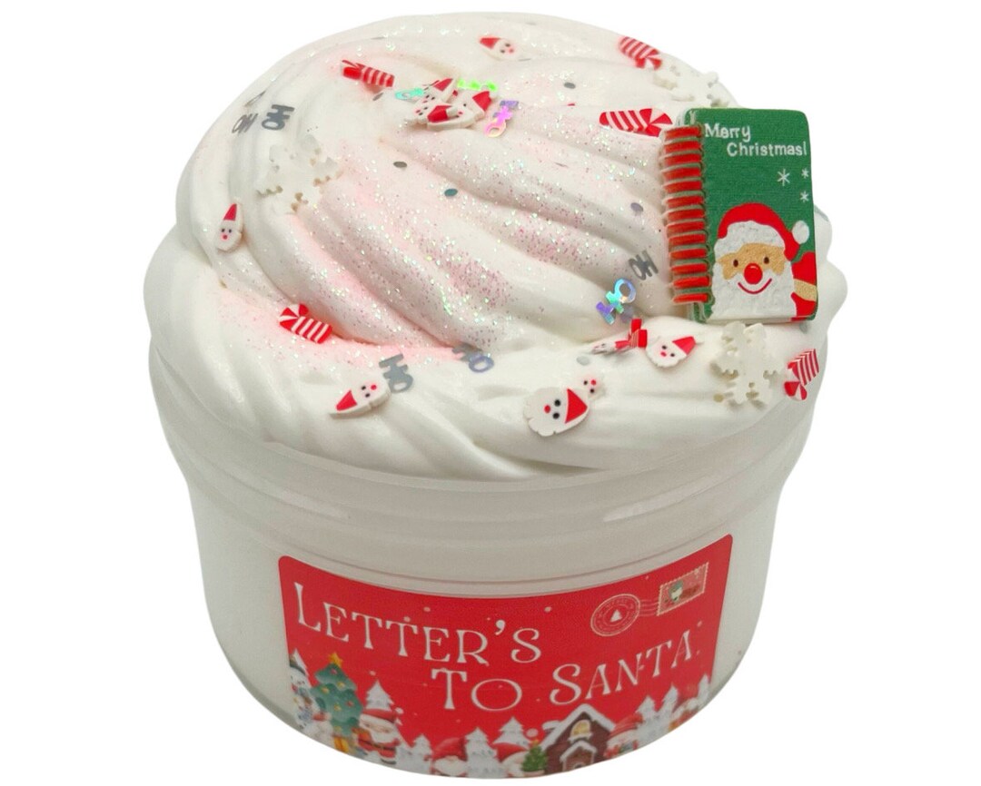 Letters to Santa Scented Christmas Butter Slime - Etsy