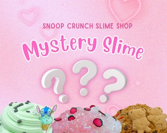 Mystery Slime Popular Slime Clear Slime Mystery  Butter Slime Clear Slime Supplies Cheap Slime Scented Slime Snoop Crunch