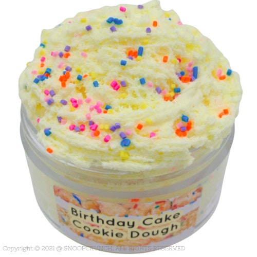 Chocolate Chip Cookie Dough Scented Cloud Cream Slime - Etsy
