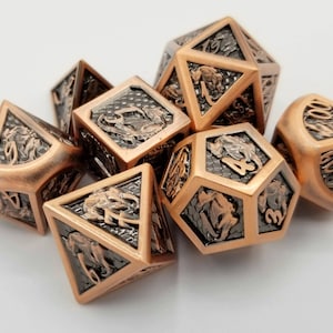 Acton Dragon Metal Dice