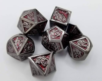 Alex Metal Dice Set (Talys Dragon)