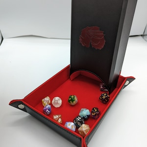 Folding Dice Tower