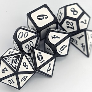Argento Metal Dice Set