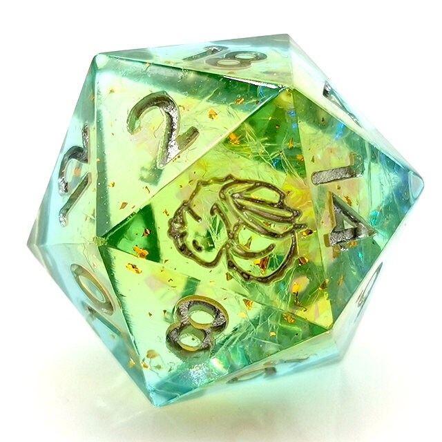 Transmutation Sharp Edge Dice Set Etsy