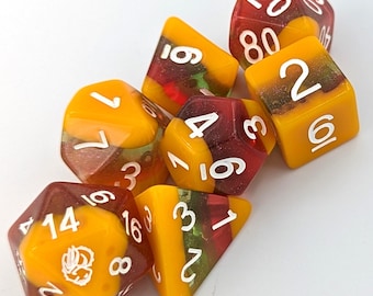 Takeout 7 Piece Dice Set