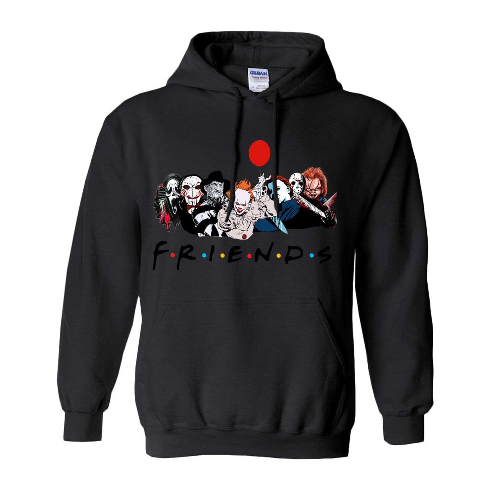 Halloween friends hoodie Clearance