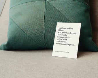 Cita imprimible, archivo digital: Guíanos al despertar, fondo claro