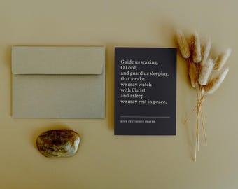 Cita imprimible, archivo digital: Guíanos al despertar, fondo oscuro