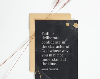 Cita imprimible, archivo digital: La fe es deliberada