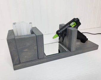 Hot glue gun stand, The perfect hot glue gun holder, Hot glue gun, hot glue holder.