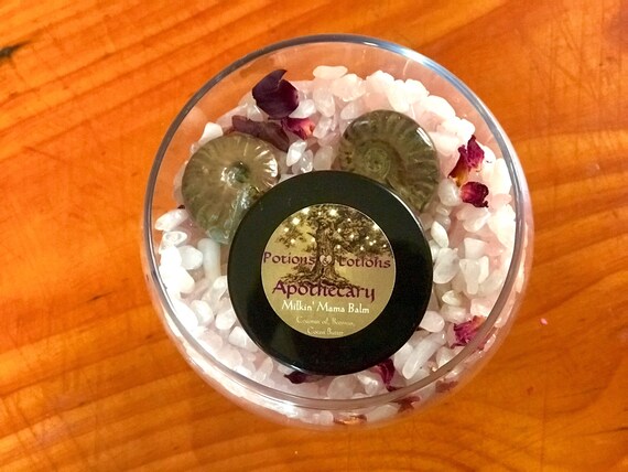 Milkin Mama Balm Holistic Nursing Salve All Natural Healing Plant Based Safe For Babies Natural Medicine Gluten Free - 