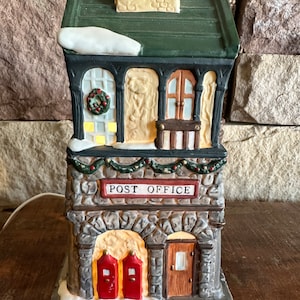 1994 Kirkland Traditions Mercuries Christmas Village Post Office Replacement