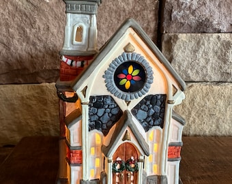Especialidades de temporada Valle de Navidad Iglesia de vidrieras Pueblo navideño
