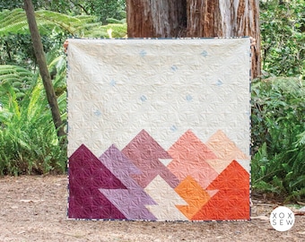 Forest Quilt Pattern - PDF