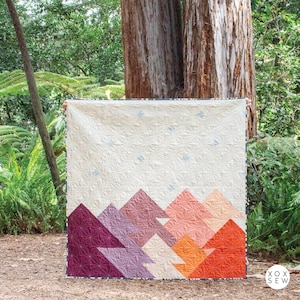 Forest Quilt Pattern - PDF