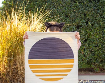 Pacific Sun Mini Quilt Pattern - PDF