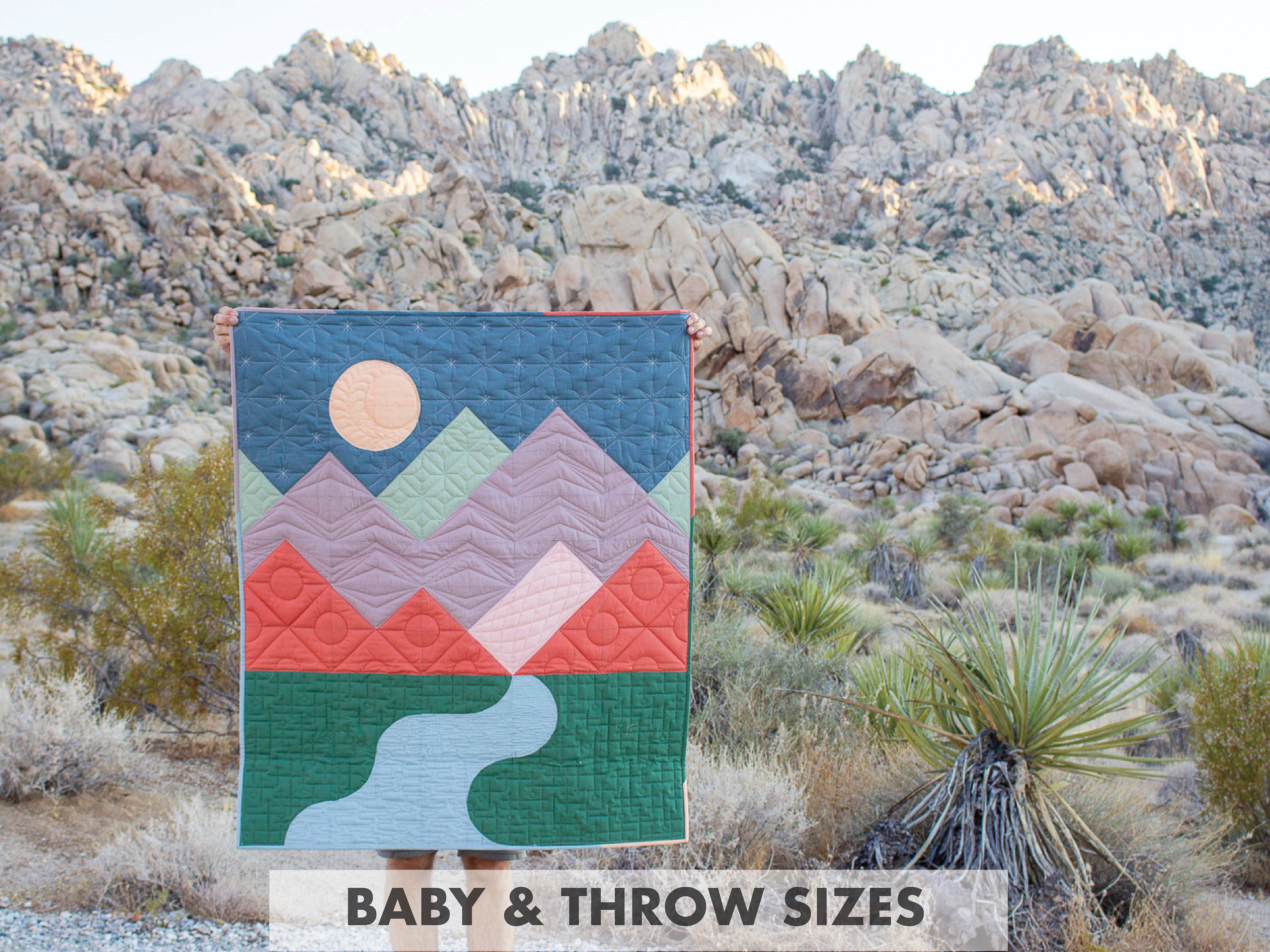 Eastern Sierra Quilt Pattern - PDF