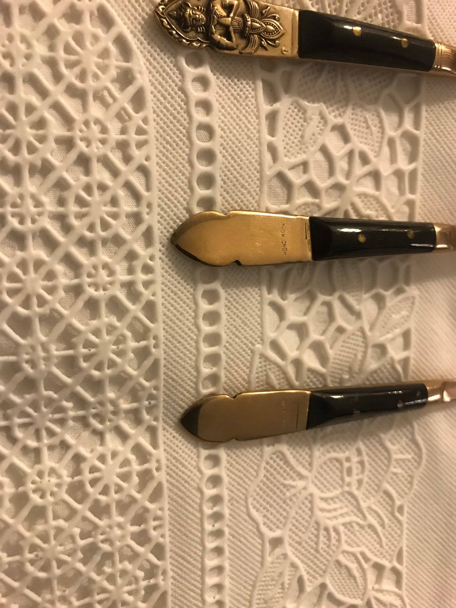 Antique Chinese Hong Kong Flatware Silverware Fork Set Etsy