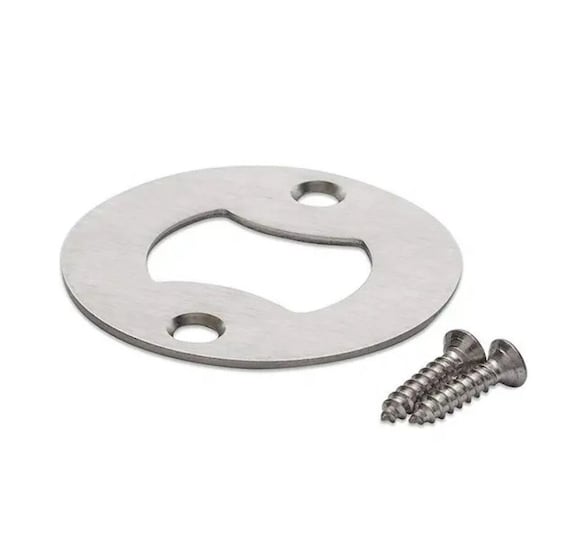 0XBIT 25 Apribottiglie Rotondi In Metallo Con Viti E Cacciavite – Stile Retrò Color Bronzo, Ideali Per Bar E Feste - 2