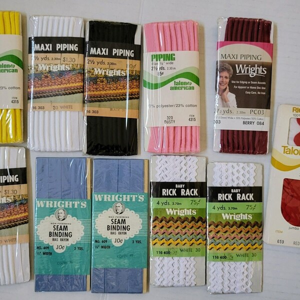 Rick Rack Lot - Etsy