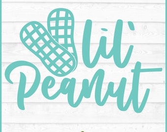 Archivo SVG de bebé cacahuete pequeño, dxf, eps, png, svg para niños pequeños, svg para niños, svg para niños, svg de cacahuete, svg para Cricut, svg para Silhouette, archivo de corte, descarga