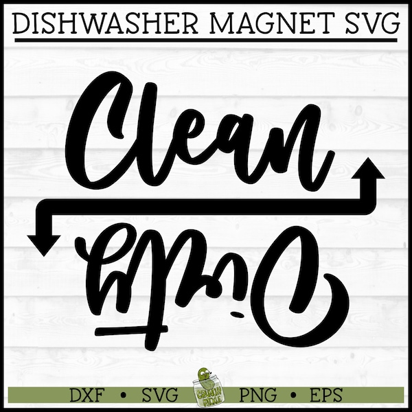 Dishwasher Magnet SVG-Datei, Dxf, Eps, PNG, Dishwasher svg, Küche svg, Silhouette svg, Cricut svg, Schneidedatei, Download