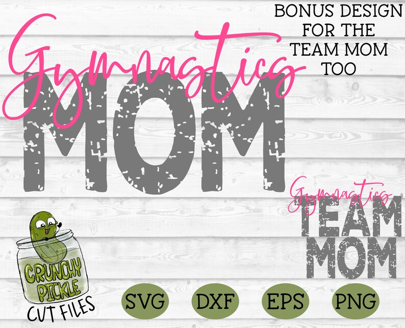 Download Gymnastics Mom SVG cutting file for Cricut or Silhouette ...