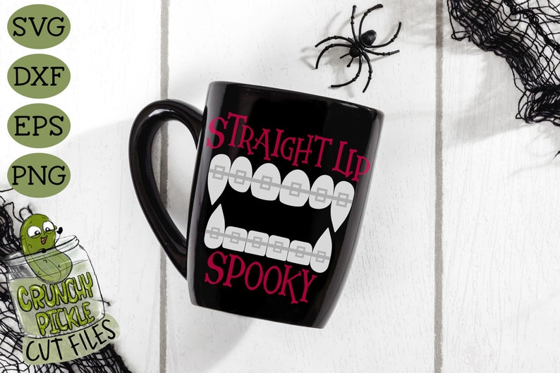 Download Vampire Fangs Teeth Braces SVG Cute Funny Halloween ...