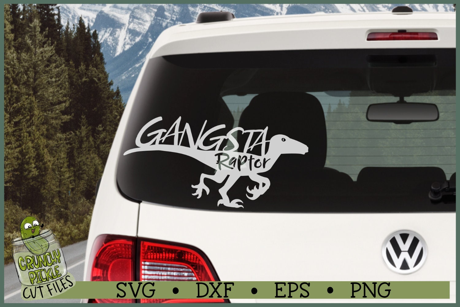 Gangsta Raptor SVG File Dxf Eps Png Dinosaur Svg Dino - Etsy