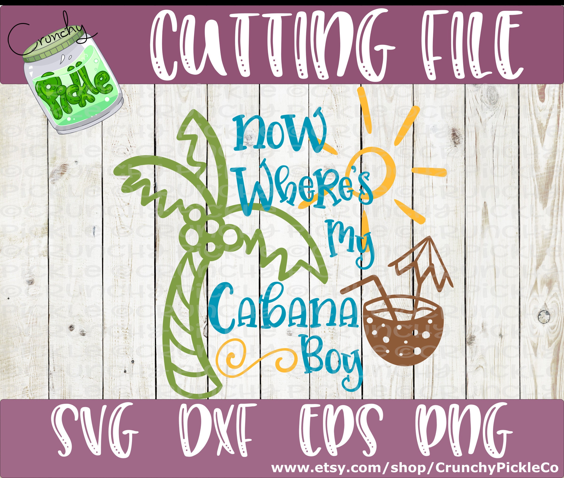 Download Beach SVG Summer SVG Cabana Boy svg dxf eps Silhouette ...