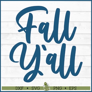 Fallen Sie Herbst SVG, Dxf, Eps, PNG, Herbst Schriftzug, Herbst Schriftzug, Silhouette Schriftzug, Cricut Schnitt, digitaler Download