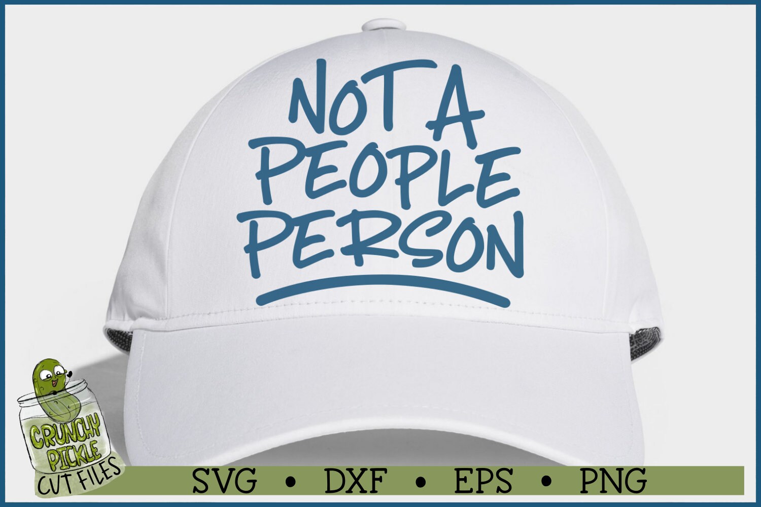 Buy Not a People Person SVG File, Dxf, Eps, Png, Anti Social Svg, Funny ...