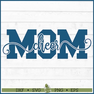 Knockout Cheer Mom SVG-Datei, dxf, eps, png, Cheer svg, Cheerleader Mom svg, Cheerleader svg, Cricut svg, Silhouette svg, Schnittdatei, Download