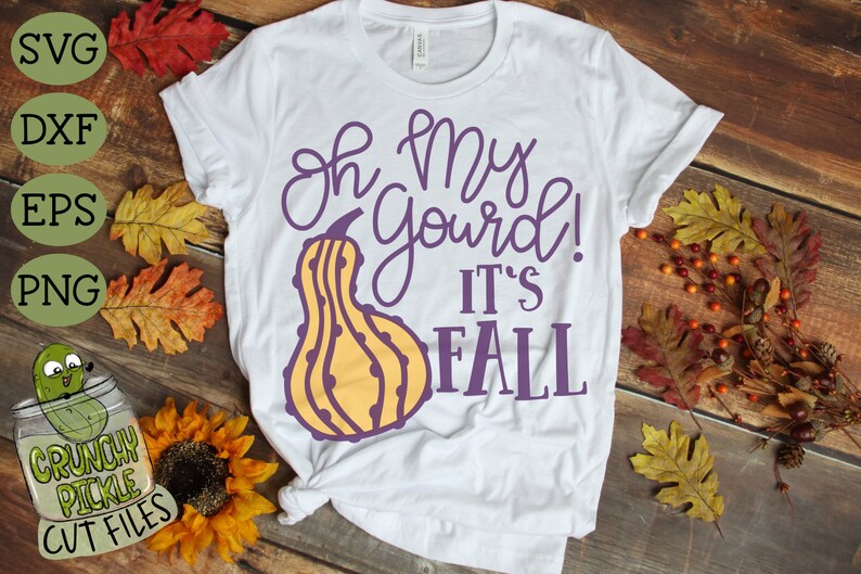Download Oh My Gourd It's Fall Cute Fall Autumn svg dxf png October ...
