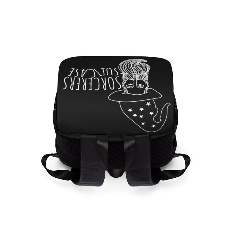 Sorcerers Suitcase Unisex Casual Shoulder Backpack