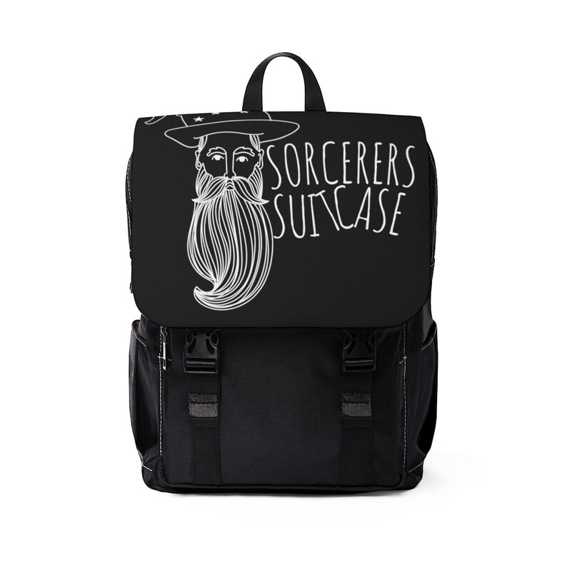 Sorcerers Suitcase Unisex Casual Shoulder Backpack