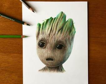 Dessin De Groot Etsy