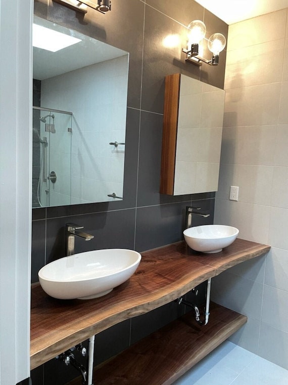 Wall Mounted Bathroom Cabinet & Shelf