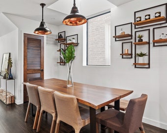 Book Matched Walnut Table