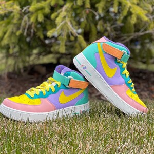 Custom Nike Airforce 1 With Original LEGO Bricks 1 of 1 Etsy