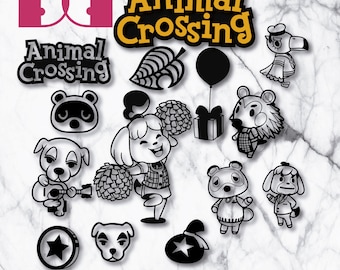 Download Crossing Animals Svg Etsy