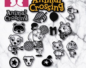 Download Crossing Animals Svg Etsy