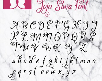 Jojo Siwa Font Etsy