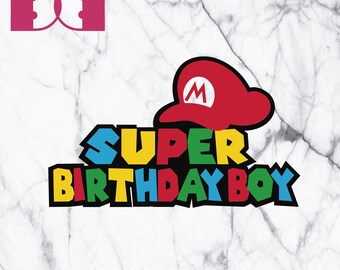 Download Mario svg | Etsy